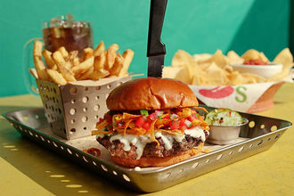 Chili's burger