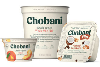Chobani yogurt products