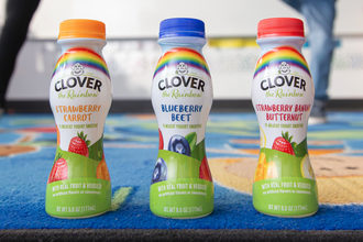 Clover the Rainbow smoothies