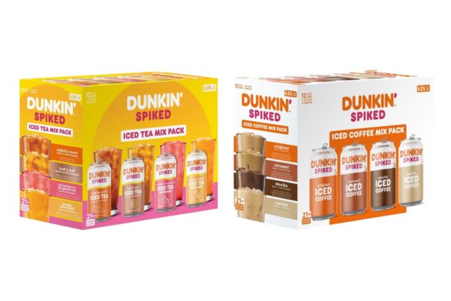 Dunkin' spiked coffee