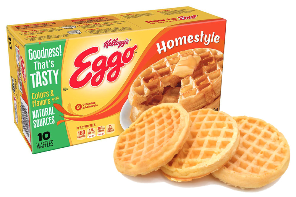 Eggo frozen waffles, Kellogg