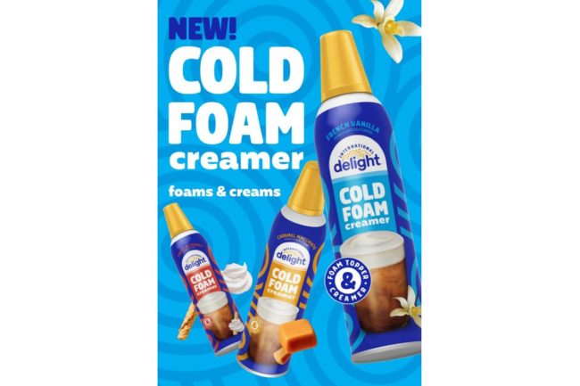 International Delight foam creamer