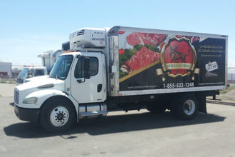 J&M Wholesale Meats truck