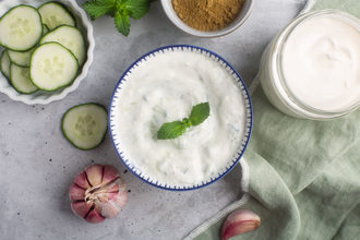 Raita with dahi