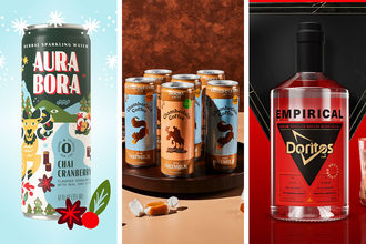 Products from Aura Bora, Chamberlain Coffee and Doritos