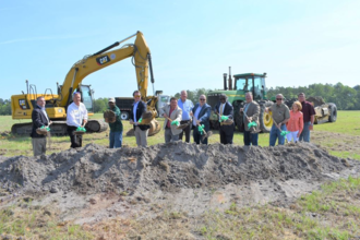 Pilgrim's Pride employees break ground